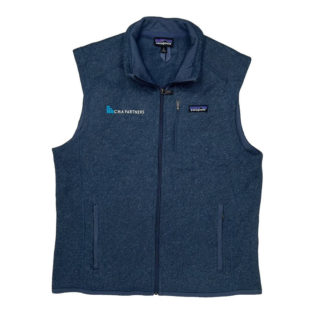 Cha Partners Patagonia Gilet - Large Blue Polyester