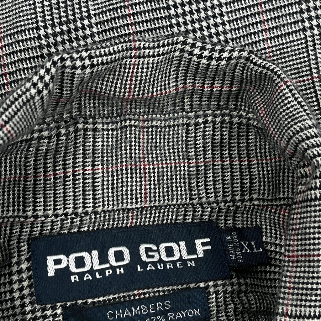 Chambers Polo By Ralph Lauren Checked Shirt - XL Grey Cotton Blend - Image 3