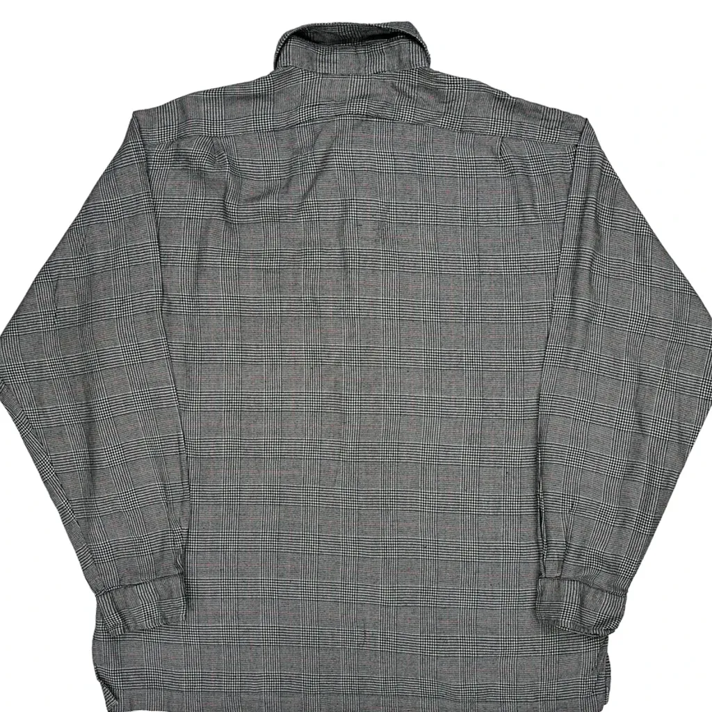 Chambers Polo By Ralph Lauren Checked Shirt - XL Grey Cotton Blend - Image 7