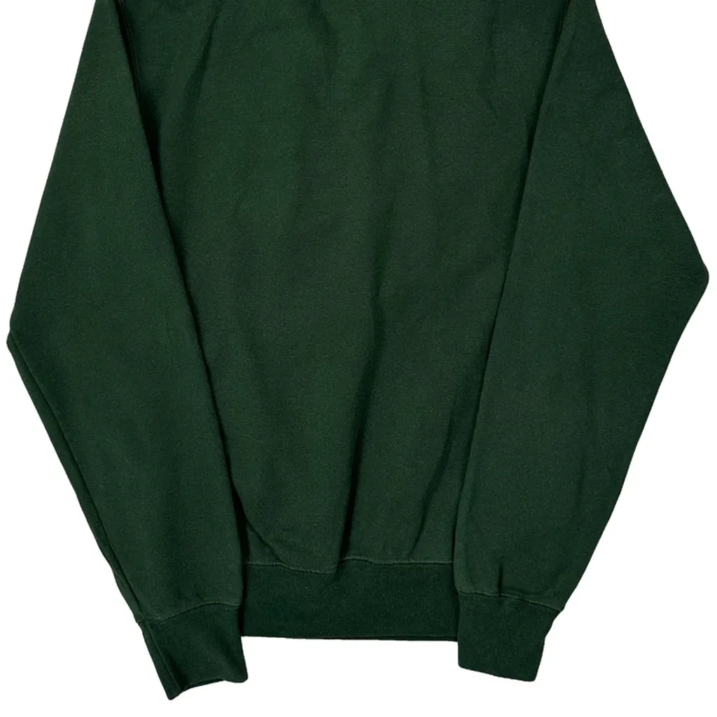 Champion College 1/4 Zip - XS Green Cotton Blend - Image 6