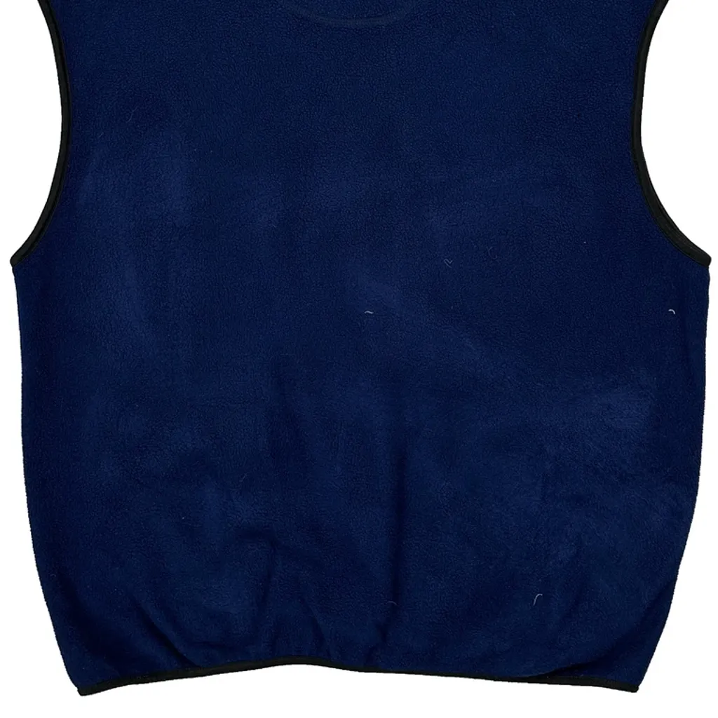 Champion Fleece Jacket - Large Blue Polyester - Image 6