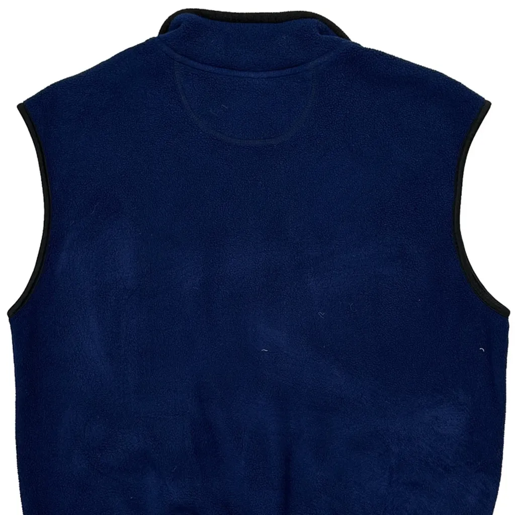 Champion Fleece Jacket - Large Blue Polyester - Image 7