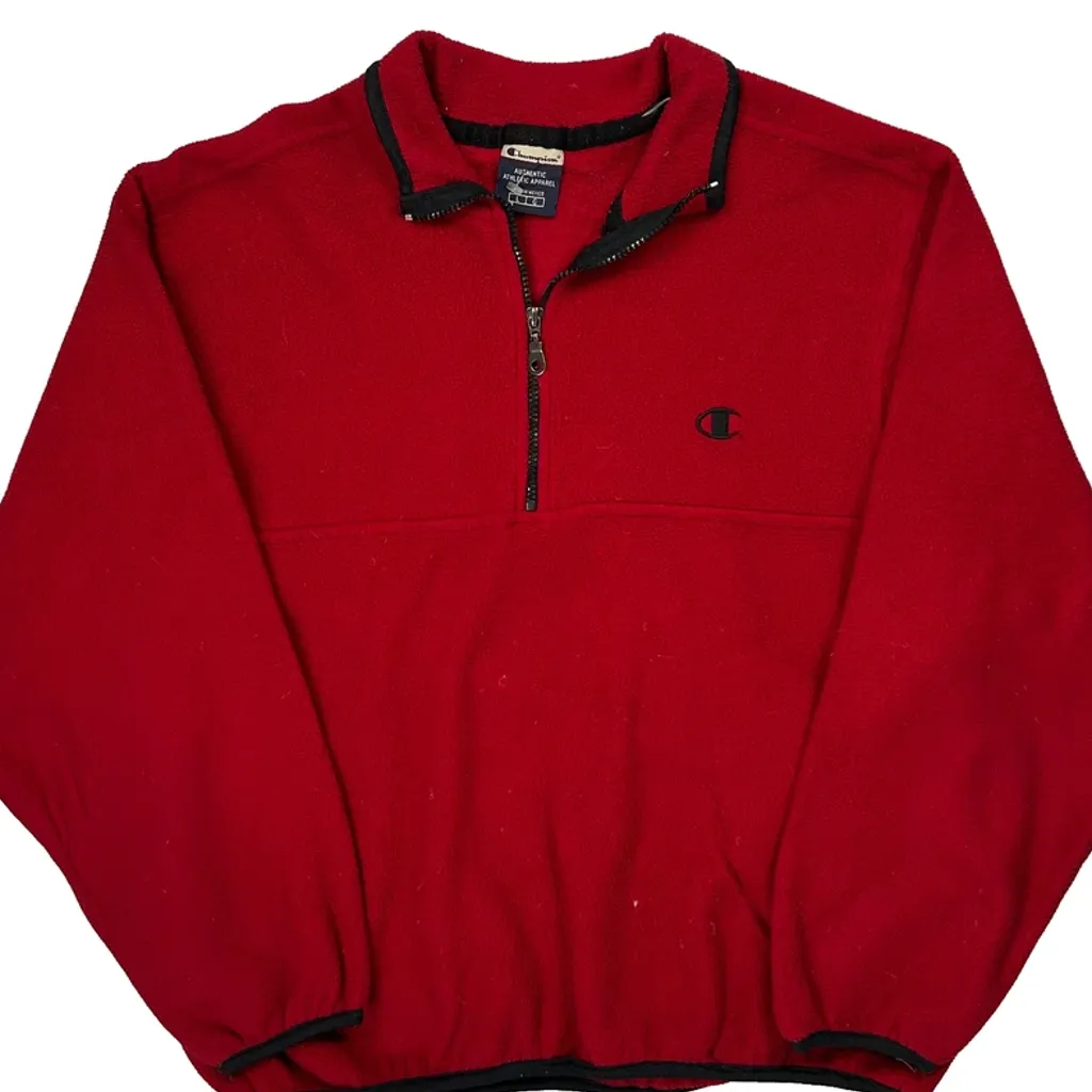 Champion Fleece - Large Red Polyester - Image 5