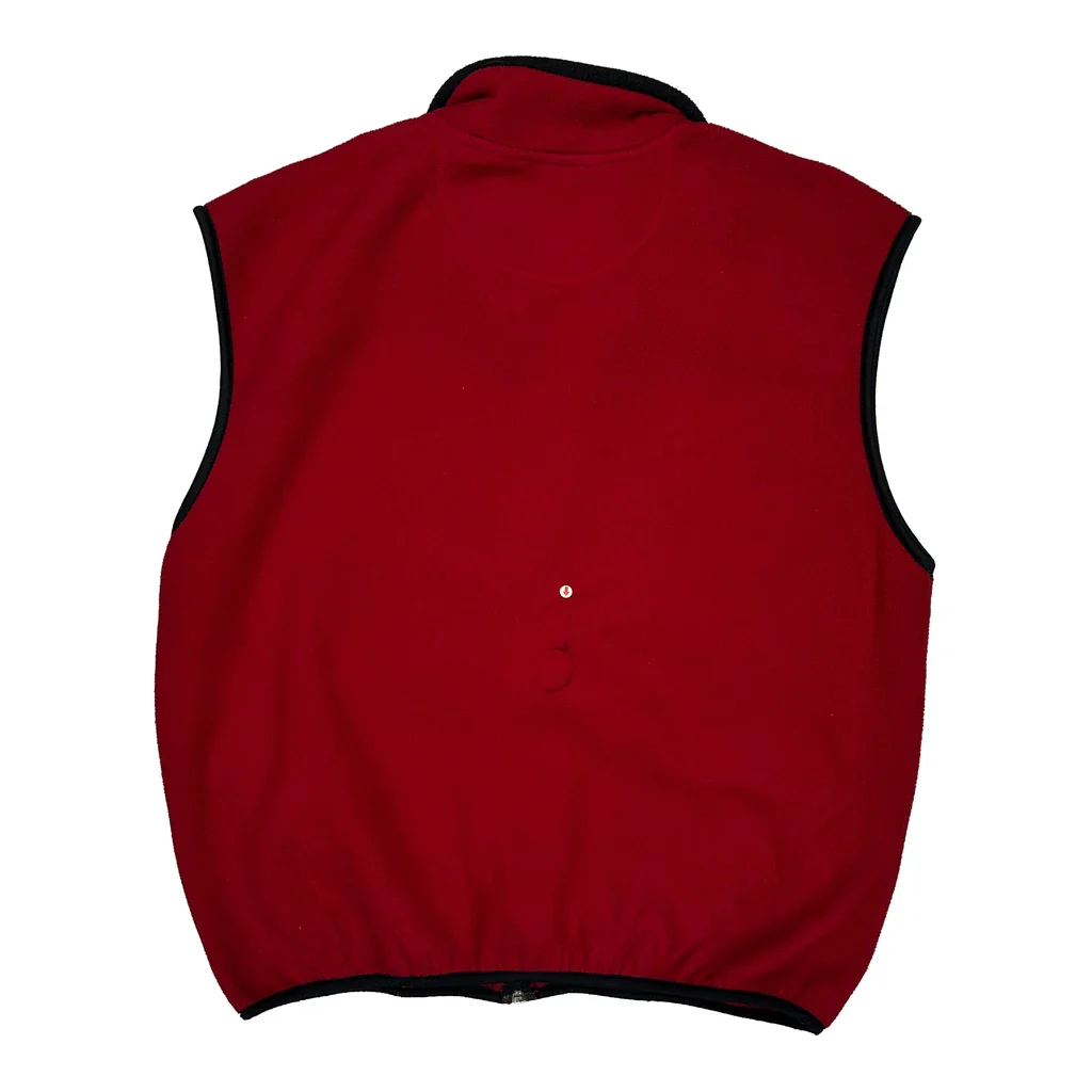 Champion Gilet - Large Red Polyester - Image 2