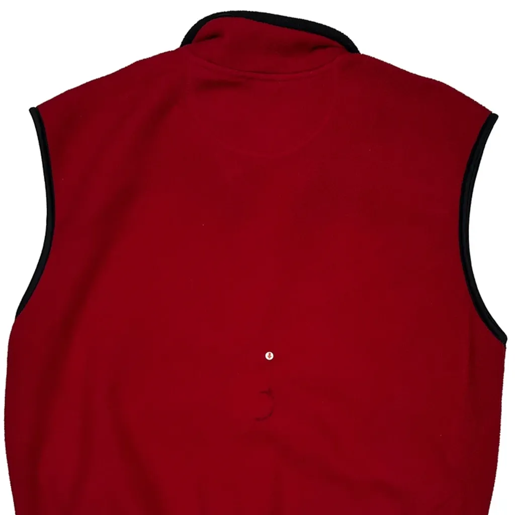 Champion Gilet - Large Red Polyester - Image 8