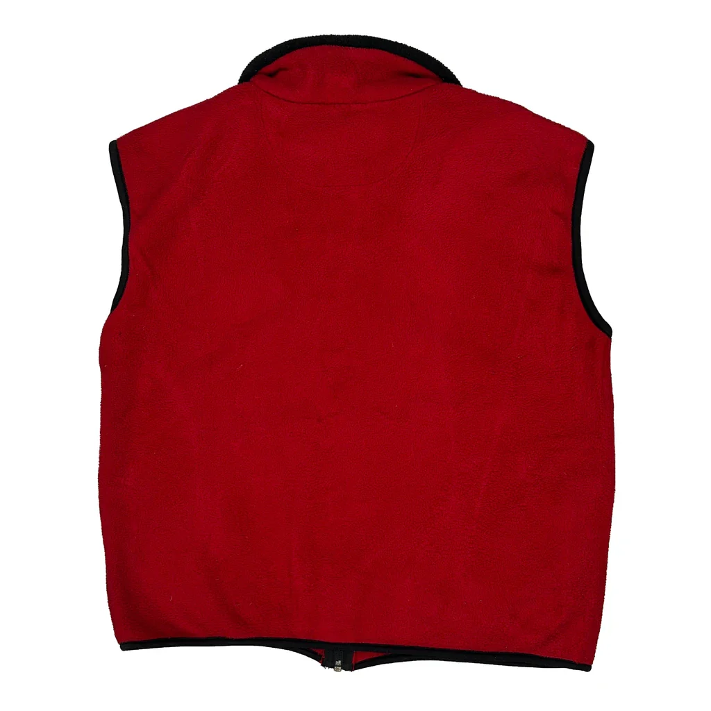 Champion Gilet - Medium Red Polyester - Image 2