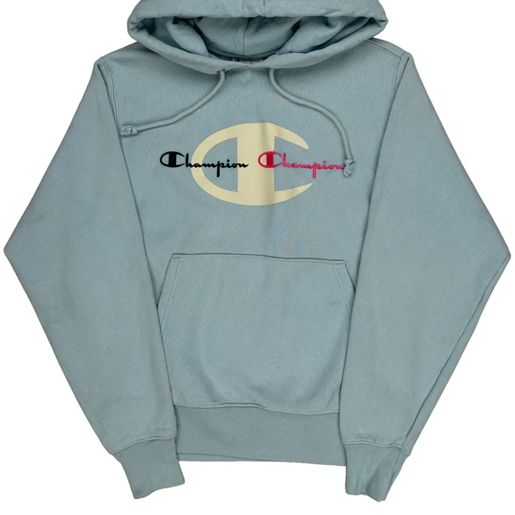 Champion Hoodie - Small Blue Cotton - Image 4