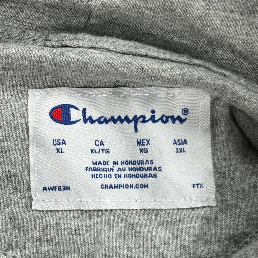 Champion Hoodie - XL Gray Cotton Blend - Image 3