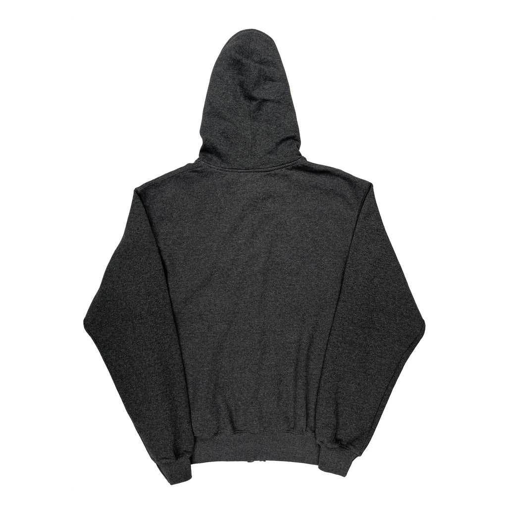 Champion Hoodie - Medium Grey Cotton Blend - Image 2