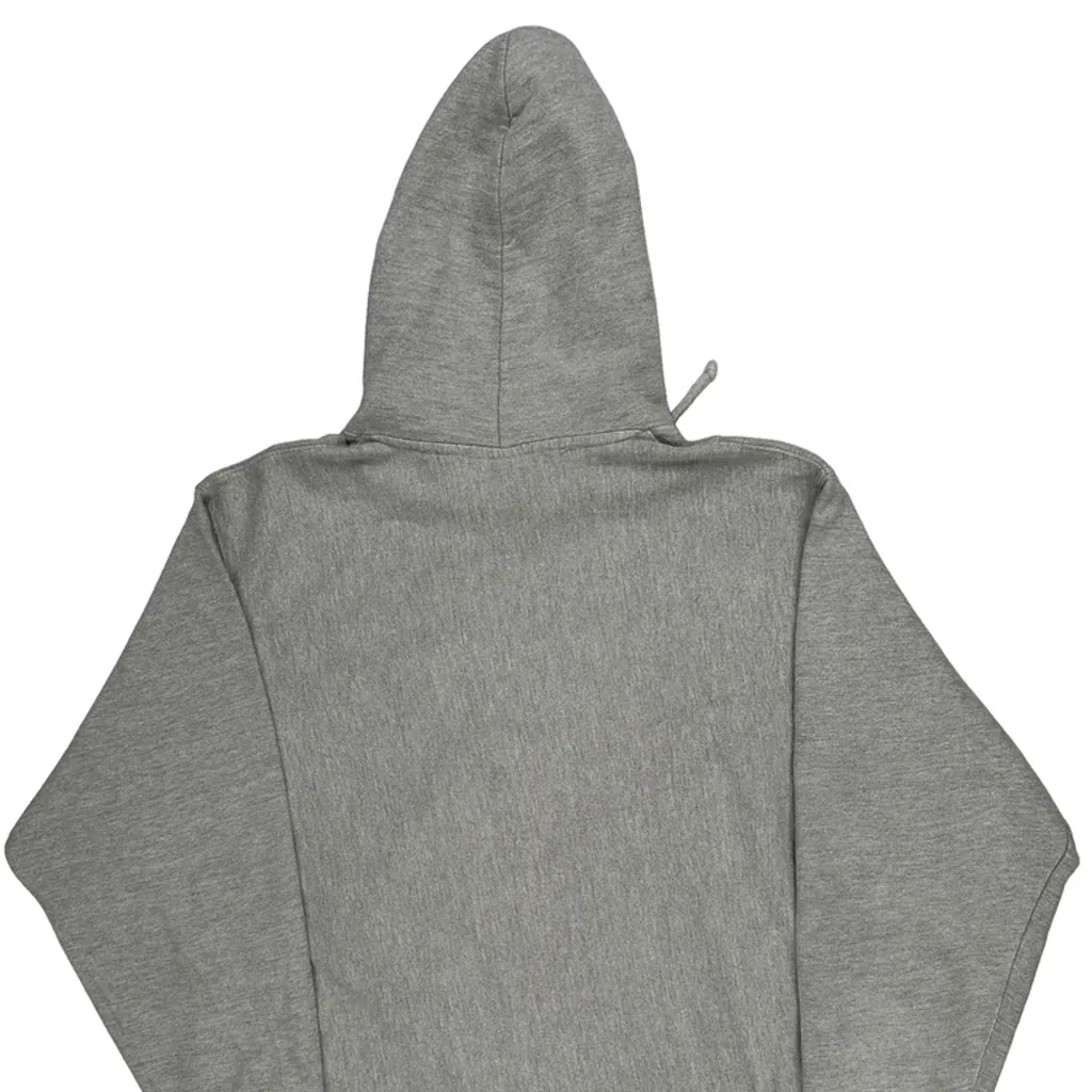 Champion Reverse Weave Hoodie - XL Grey Cotton - Image 7