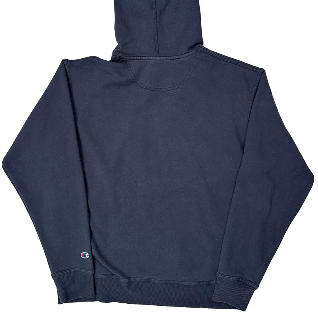 Champion Hoodie - Large Navy Cotton - Image 6