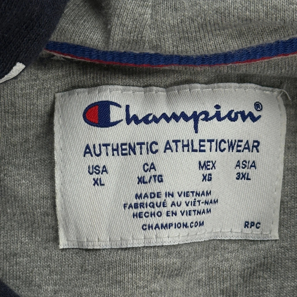 Champion Hoodie - XL Navy Cotton - Image 3