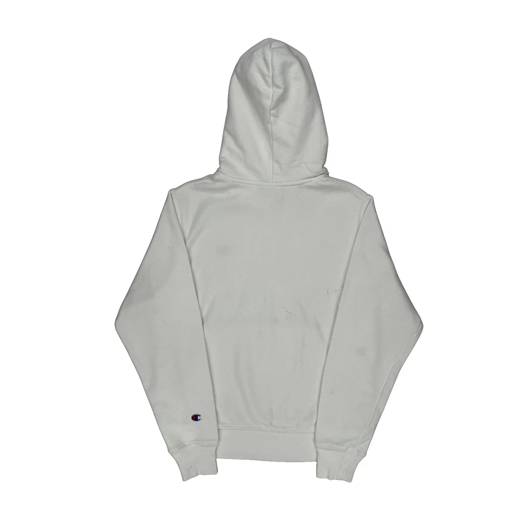 Champion Hoodie - Small White Cotton - Image 2