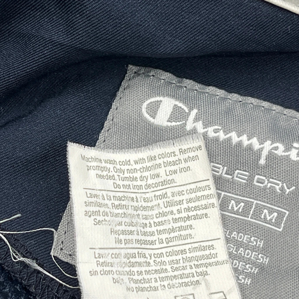 Champion Striped Jacket - Medium Navy Polyester - Image 4