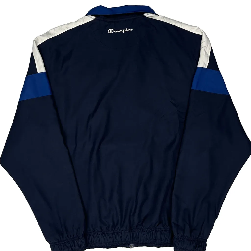 Champion Striped Jacket - Medium Navy Polyester - Image 7