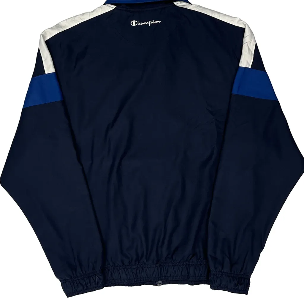 Champion Striped Jacket - Medium Navy Polyester - Image 8