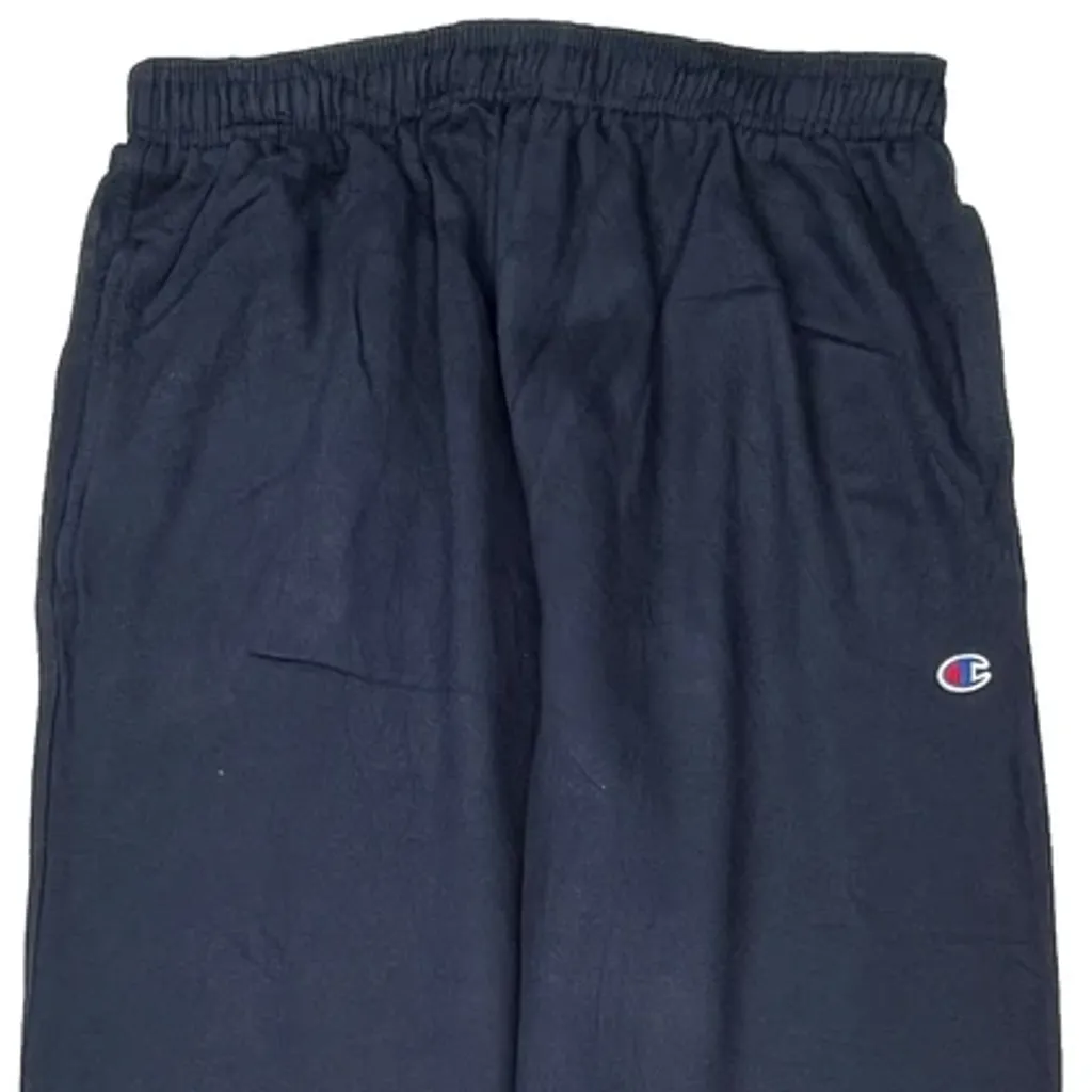 Champion Spellout Joggers - Large Navy Cotton - Image 6