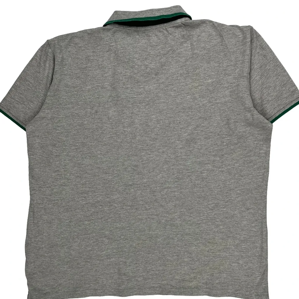 Champion Polo Shirt - Large Grey Cotton - Image 7