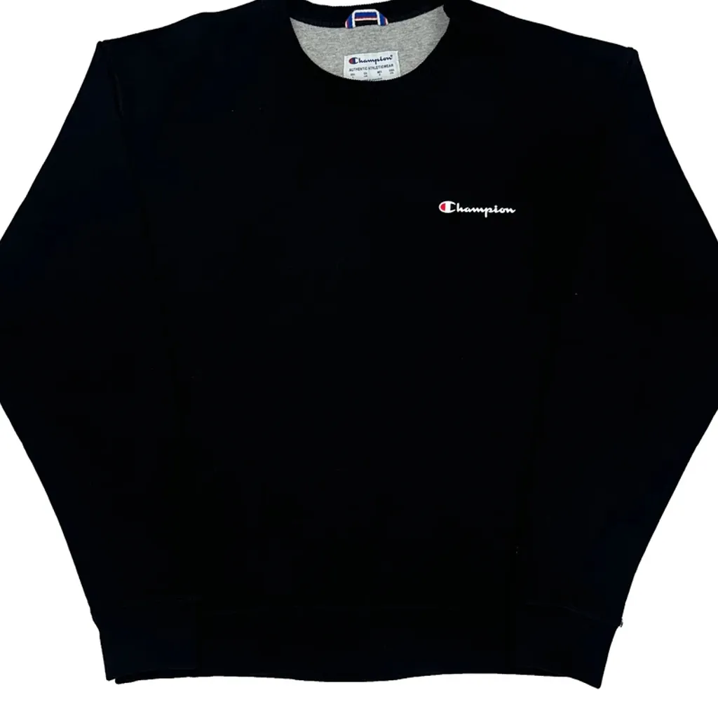 Champion Sweatshirt - Large Black Cotton - Image 5