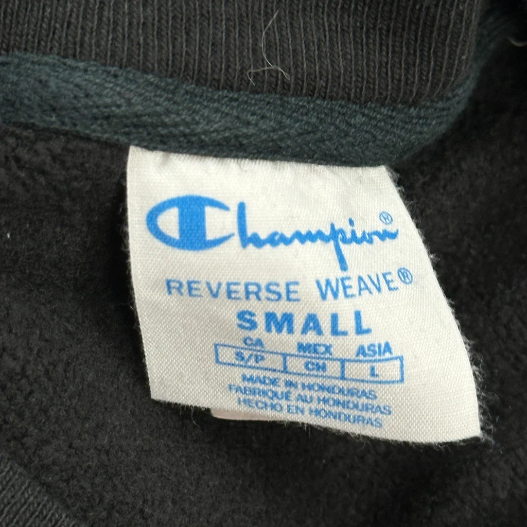 Champion Sweatshirt - Small Black Cotton - Image 3