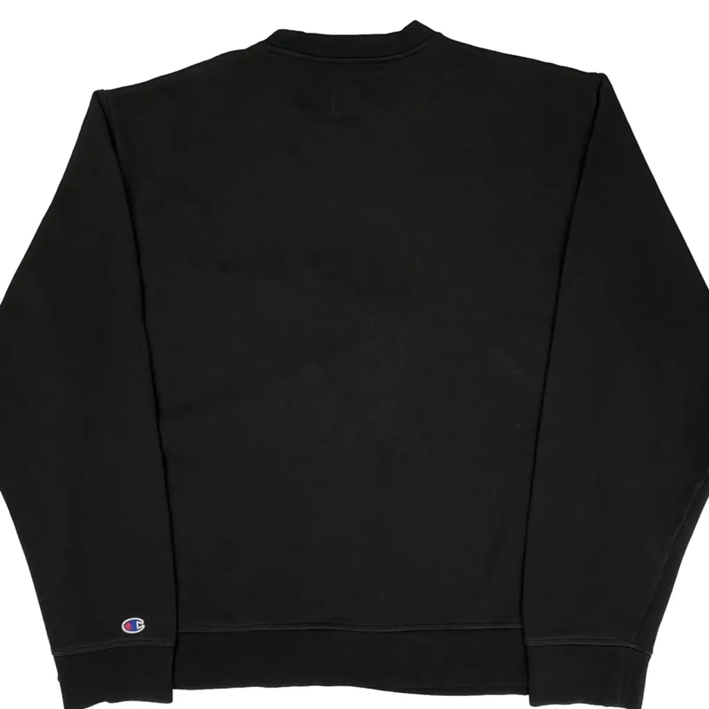 Champion Sweatshirt - XL Black Cotton - Image 6