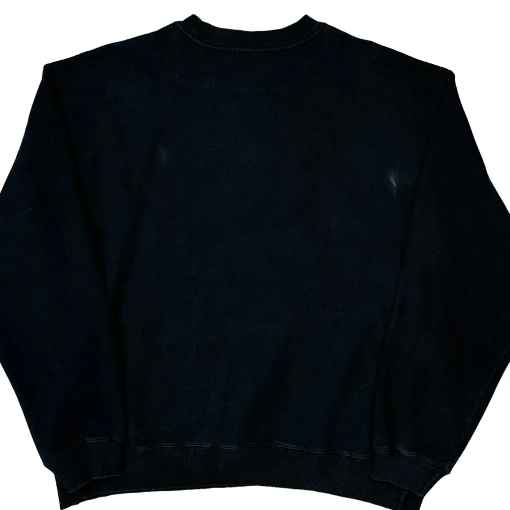 Champion Sweatshirt - XL Black Cotton Blend - Image 7