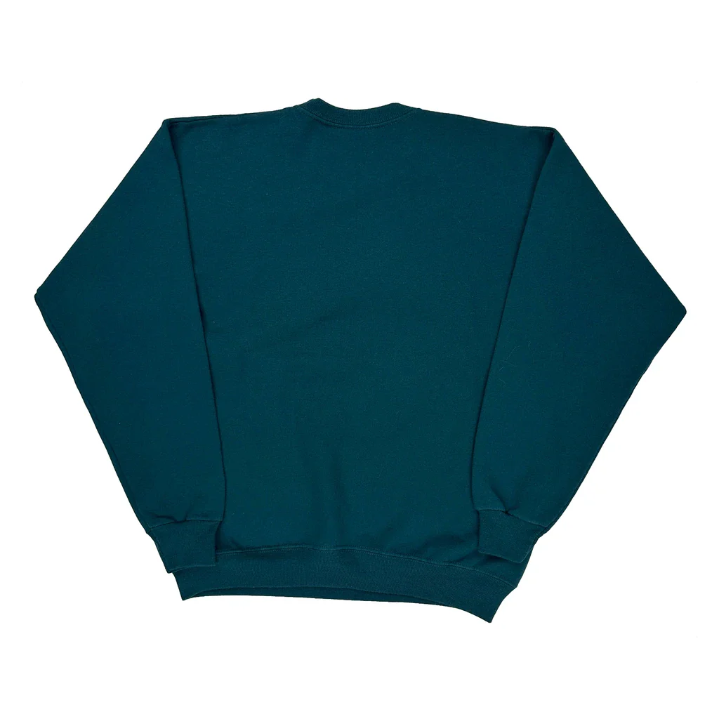 Champion Sweatshirt - Medium Green Cotton - Image 2