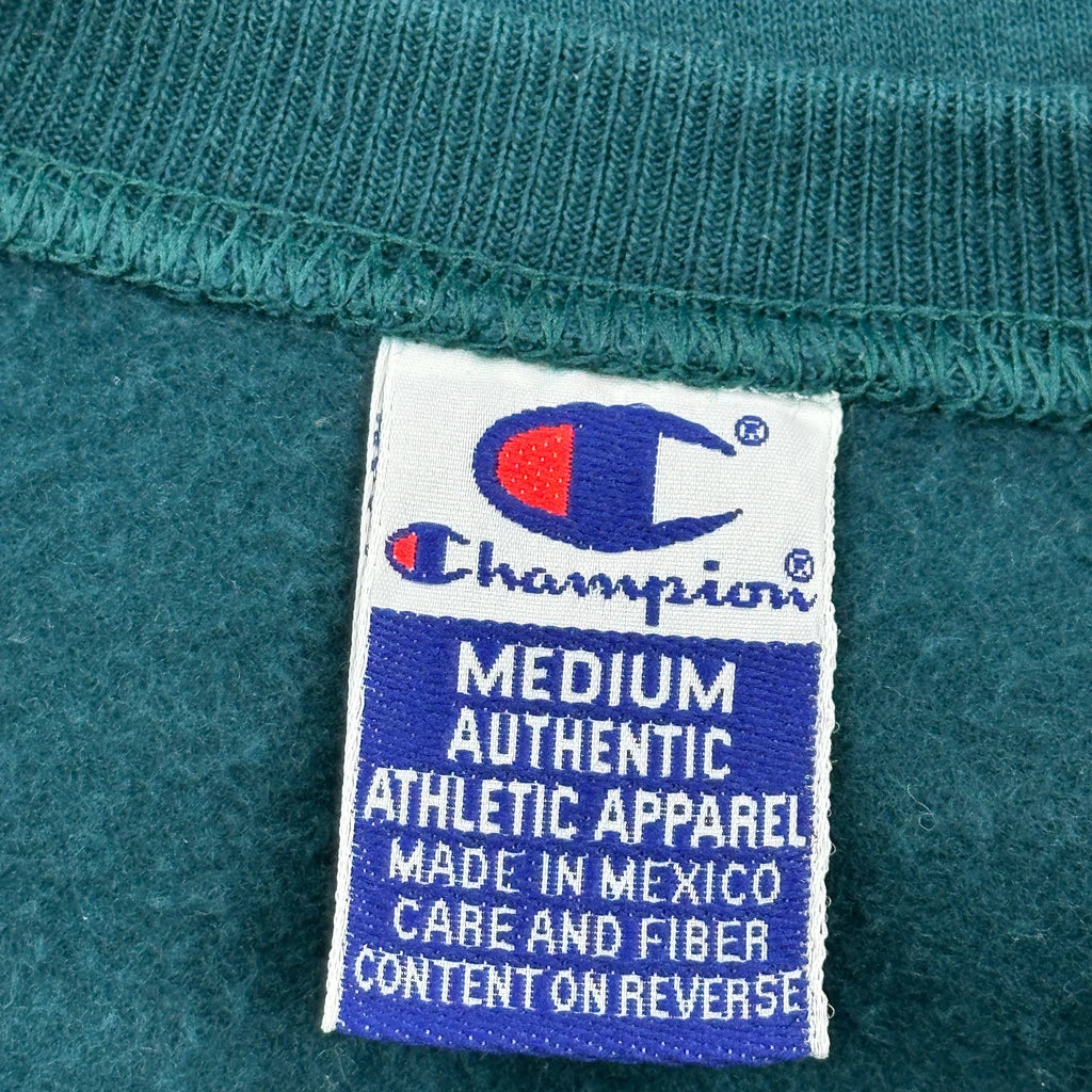 Champion Sweatshirt - Medium Green Cotton - Image 3