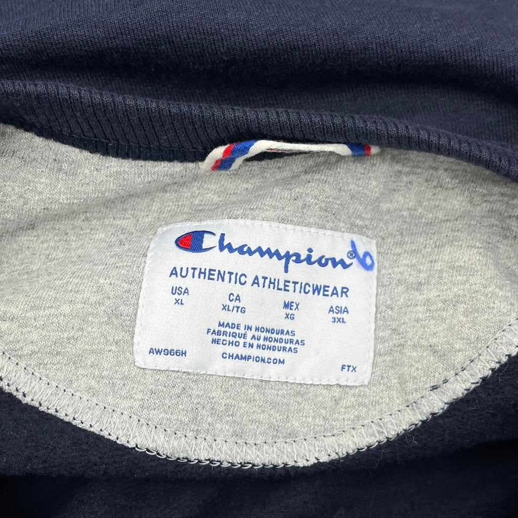 Champion Graphic Sweatshirt - XL Navy Cotton - Image 3