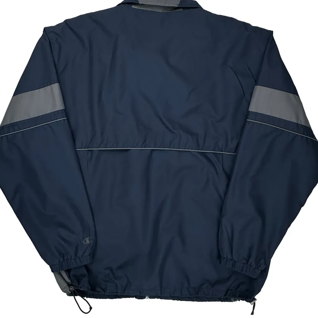 Champion Windbreaker - Large Blue Polyester - Image 6