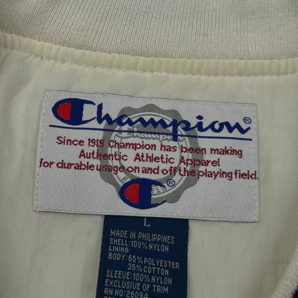 Champion Windbreaker - Large Navy Nylon - Image 3