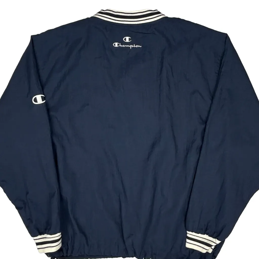 Champion Windbreaker - Large Navy Nylon - Image 6
