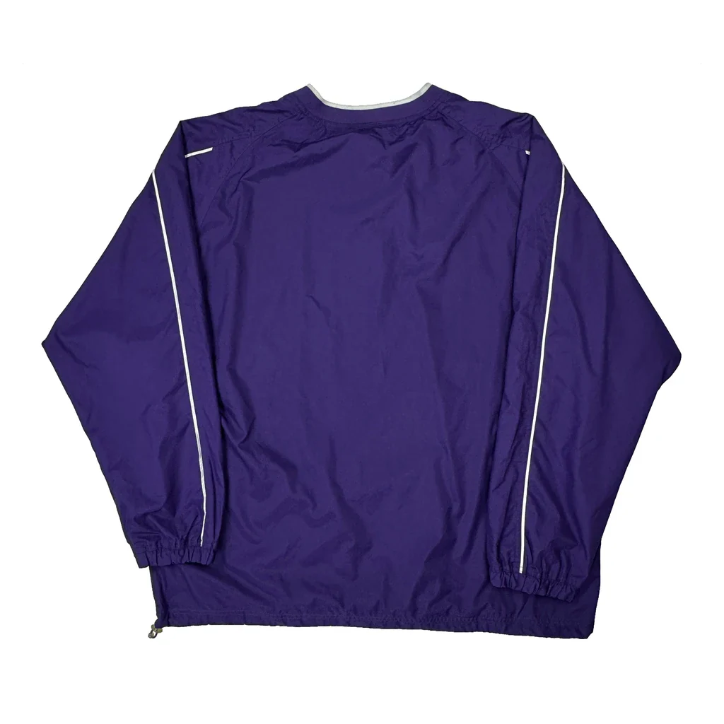 Chantilly Football Reebok Football Windbreaker - 2XL Purple Nylon - Image 2