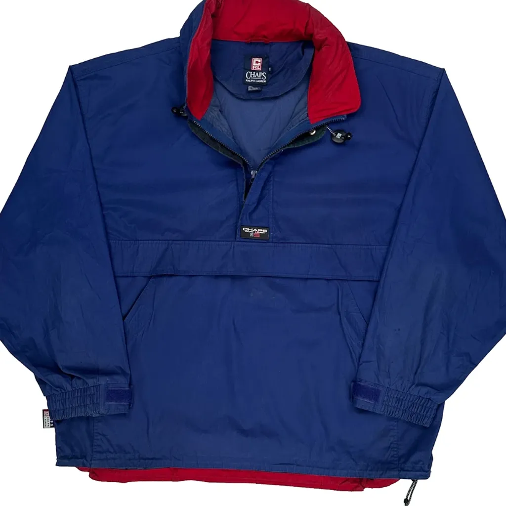 Chaps Ralph Lauren Anorak - XL Blue Polyester - Image 4