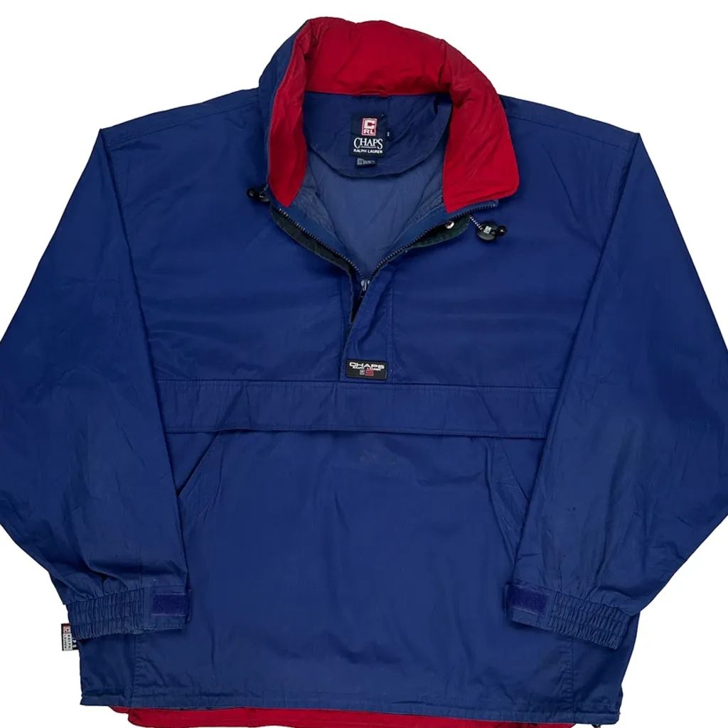 Chaps Ralph Lauren Anorak - XL Blue Polyester - Image 5