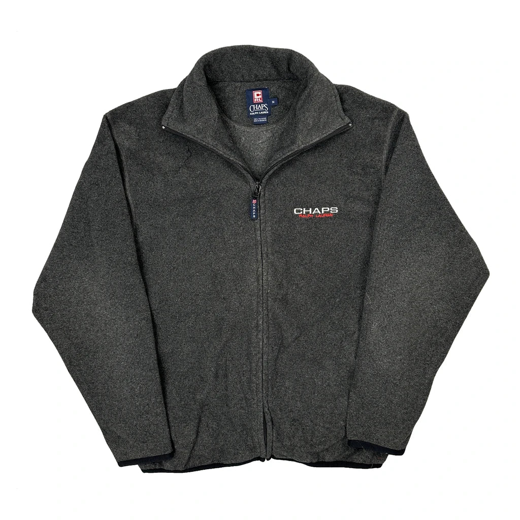 Chaps Ralph Lauren Fleece - Medium Gray Polyester