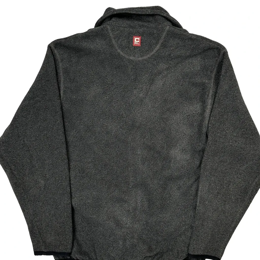Chaps Ralph Lauren Fleece - Medium Gray Polyester - Image 6