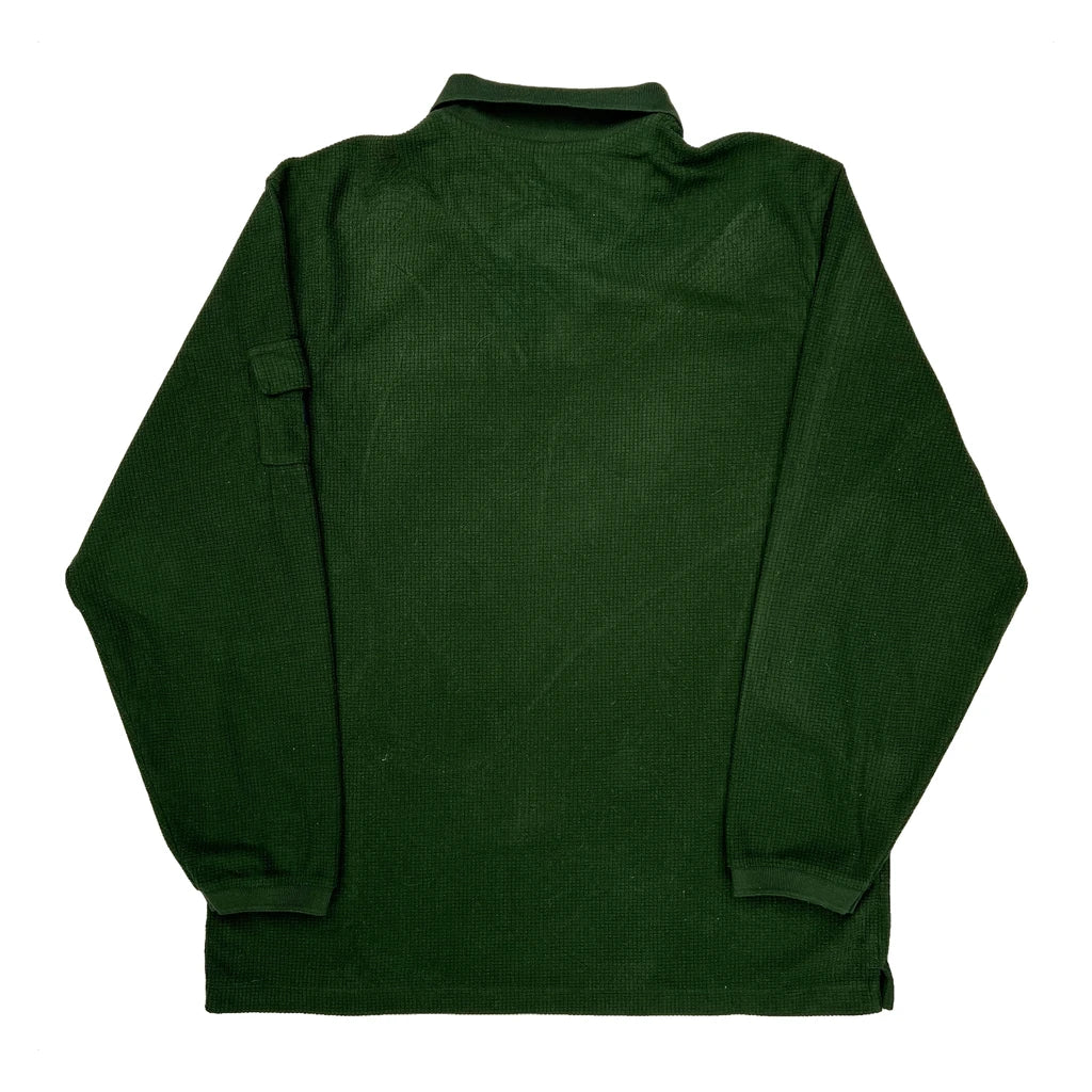 Chaps Ralph Lauren Fleece - Large Green Polyester - Image 2