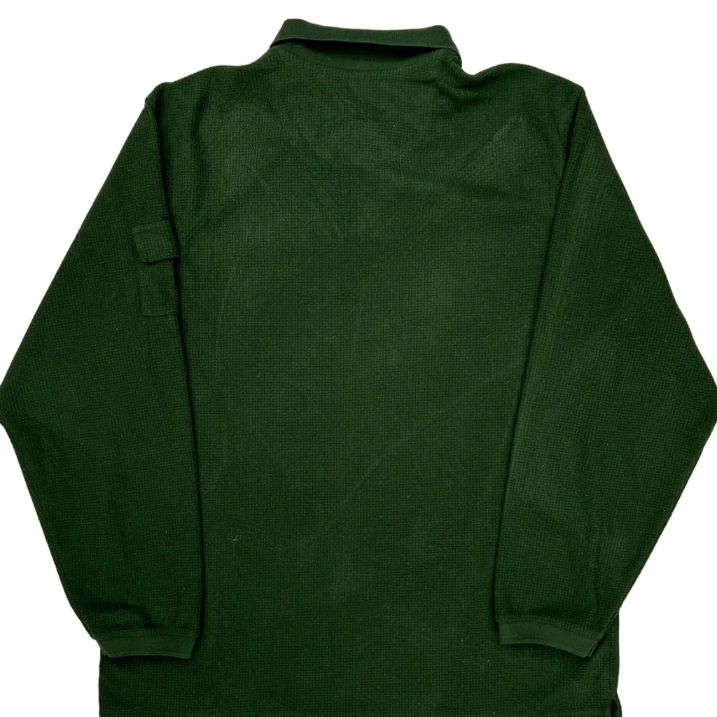 Chaps Ralph Lauren Fleece - Large Green Polyester - Image 7