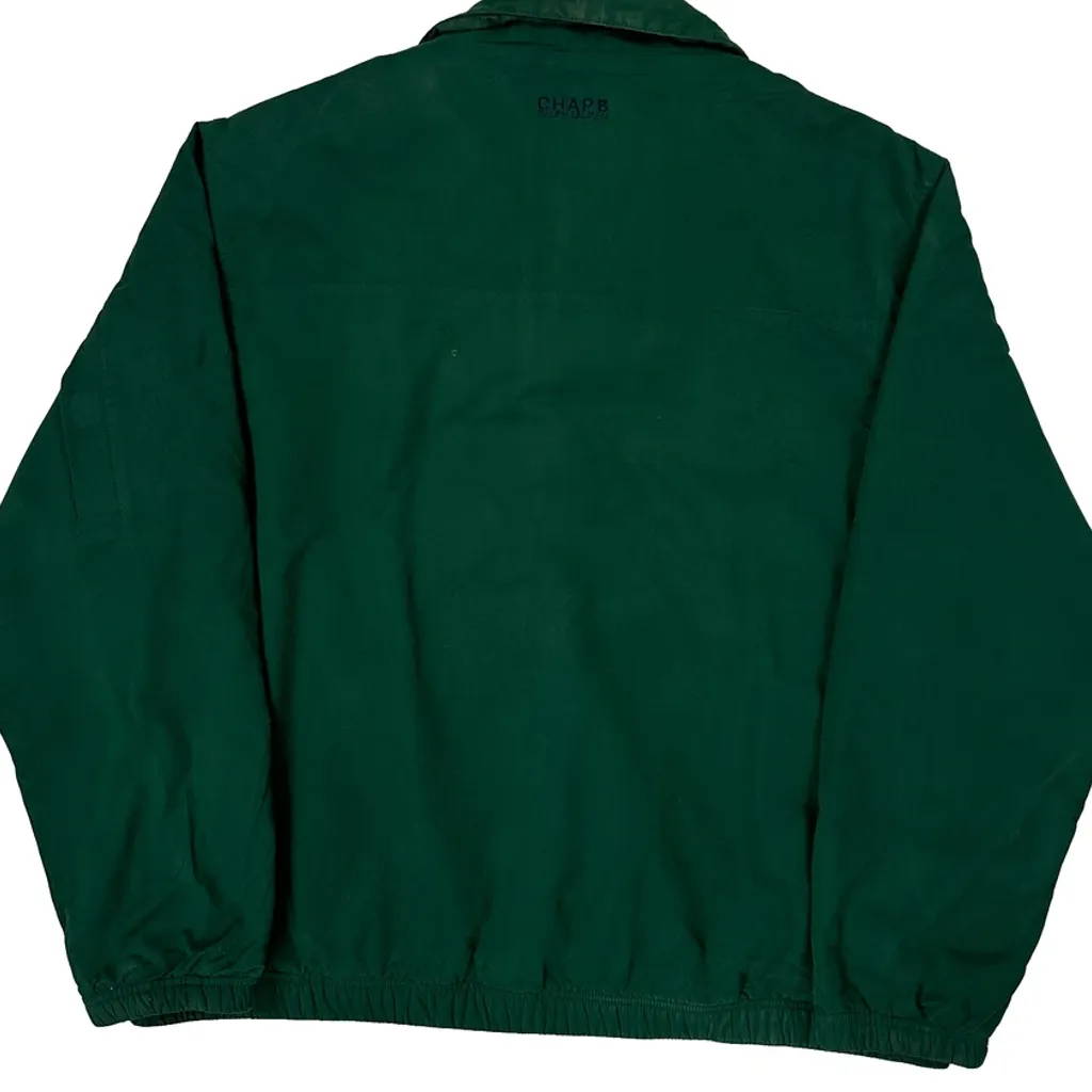 Chaps Ralph Lauren Jacket - Large Green Polyester - Image 6