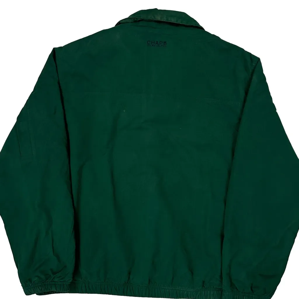 Chaps Ralph Lauren Jacket - Large Green Polyester - Image 7