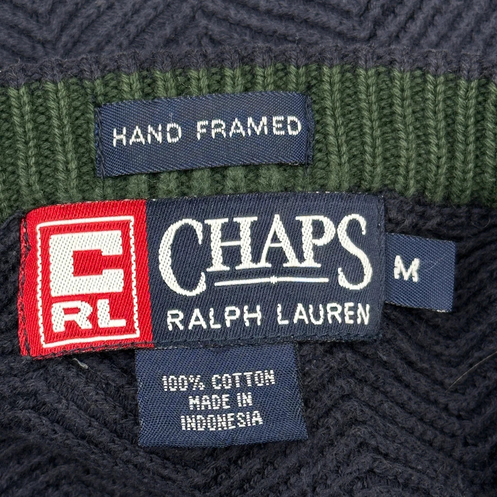 Chaps Ralph Lauren Jumper - Medium Navy Cotton - Image 3