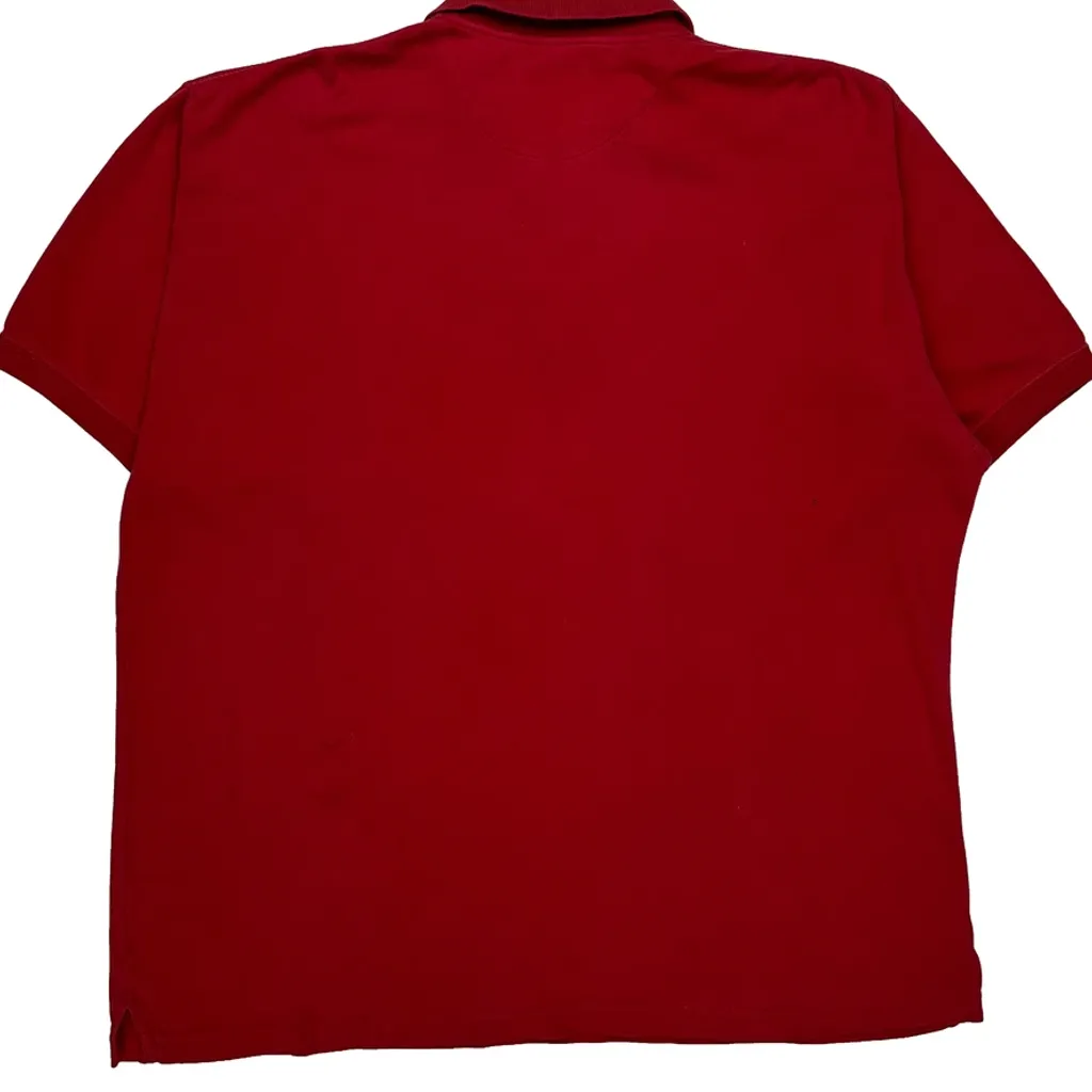 Chaps Ralph Lauren Polo Shirt - XL Red Cotton - Image 7