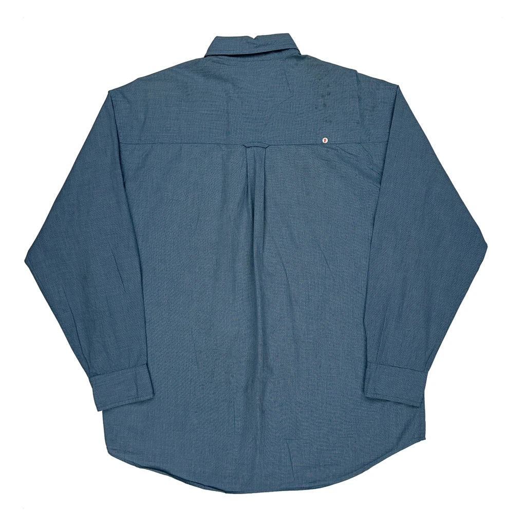 Chaps Ralph Lauren Shirt - Large Blue Cotton - Image 2