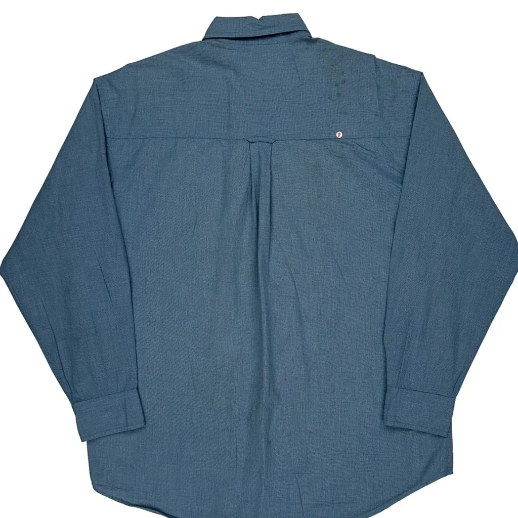 Chaps Ralph Lauren Shirt - Large Blue Cotton - Image 8