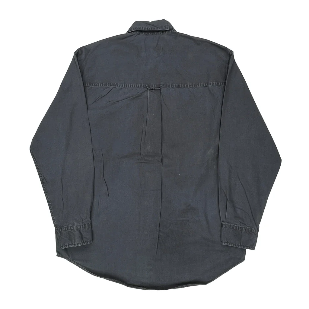 Chaps Ralph Lauren Shirt - Medium Gray Cotton - Image 2