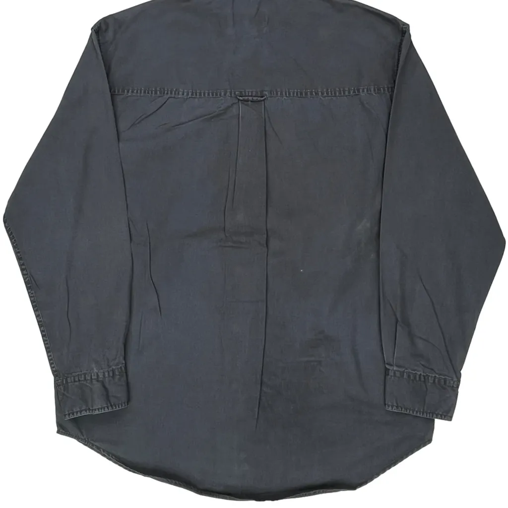 Chaps Ralph Lauren Shirt - Medium Gray Cotton - Image 6