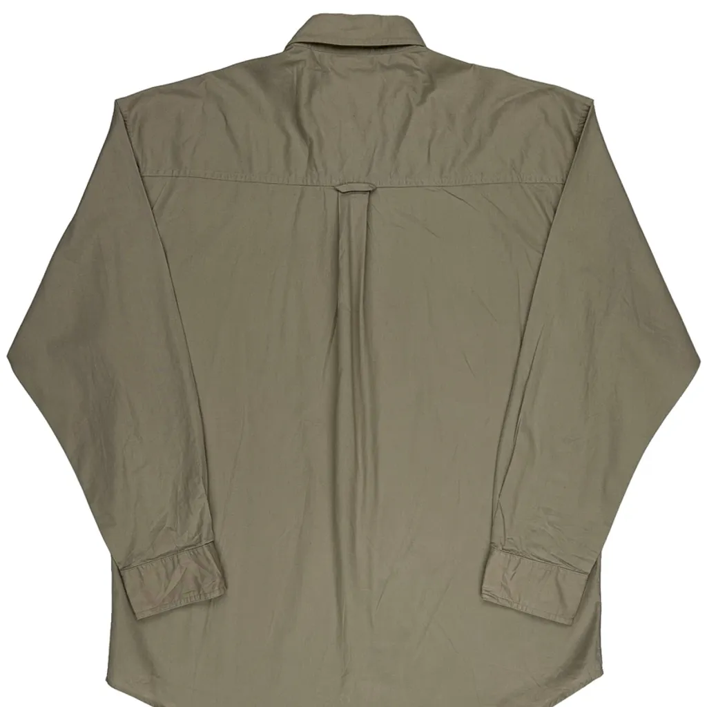 Chaps Ralph Lauren Shirt - Large Khaki Cotton - Image 6