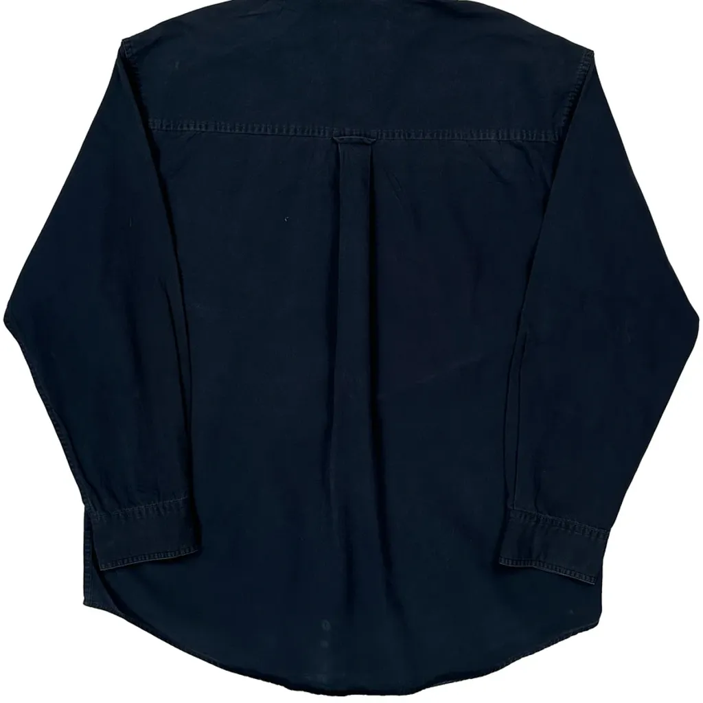 Chaps Ralph Lauren Shirt - Large Navy Cotton - Image 7