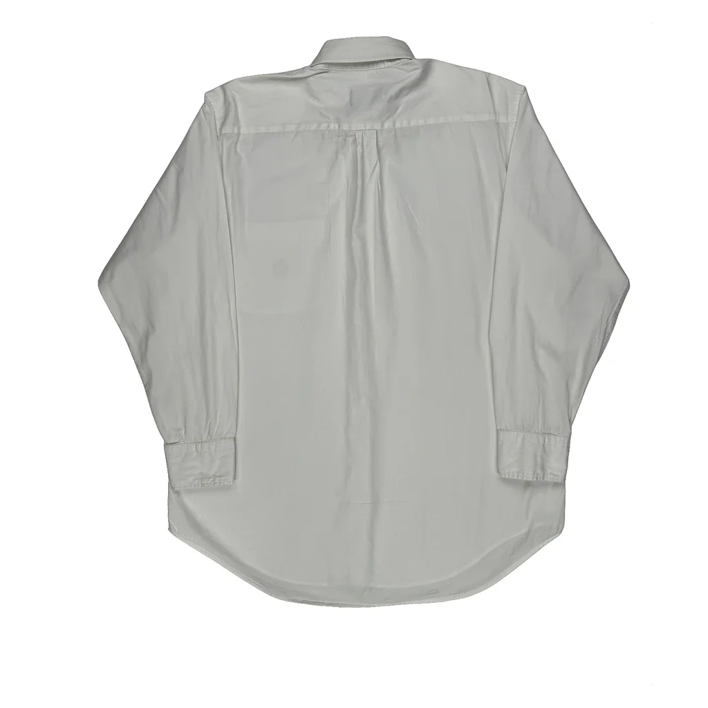 Chaps Ralph Lauren Shirt - Large White Cotton - Image 2